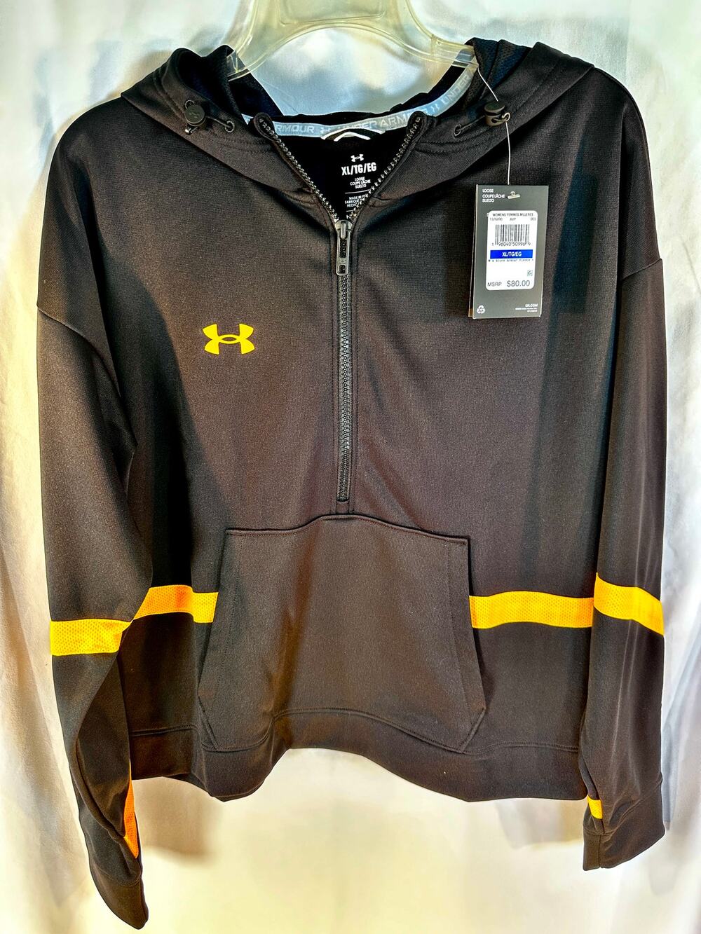 Under Armour Womens XL UA Storm Armour Fleece Hoodie Water Repellent NWT